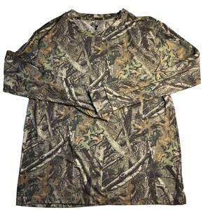 Antler Creek Camouflage Long Sleeve Shirt Men XL Hunting Fishing‎ Outdoor
